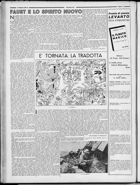 Quadrivio : grande settimanale letterario illustrato di Roma